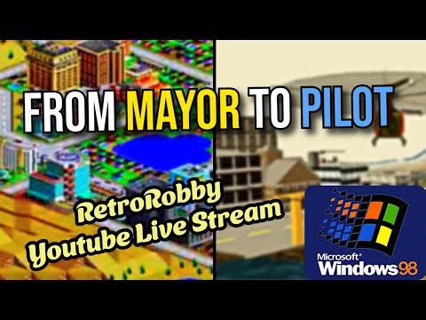 Let’s Build a Custom City in SimCity 2000 and Explore it in SimCopter!