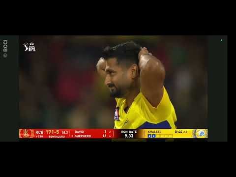 Highlights Match RCB vs CSK 2025 who won the match