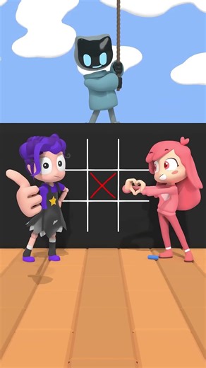 CHUM CHOMPKINS vs PLAYER in Tic-Tac-Toe Challenge Game - Poppy Playtime 5