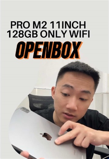✨Lại có ít hàng HOT cho anh em đây. Đẹp nét ntn ruồi bâu lên có mà trượt ngã gãy cẳng =)))) - iPad Pro M2 11inch, Only Wifi, 128GB, Space Gray, Openbox sạc vài lần, Còn bảo hành care dài títtt.!!! #SEALS #ghientao #ipad #ipadpro #tiktokviral
