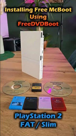 Installing Free McBoot Using FreeDVDBoot #freedvdboot #freemcboot #ps2 #memorycard #fmcb