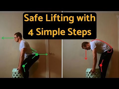 How to Pick Things up Without Hurting your Back: 4 Simple Steps