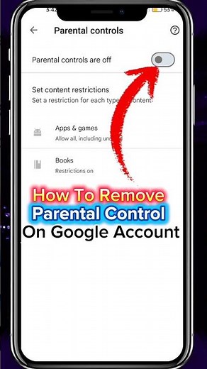 How to remove parental control on google account | parental control | parental control off