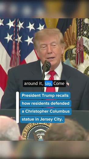 What Really Happened at the Columbus Statue #JerseyCity #Trump #CultureWar