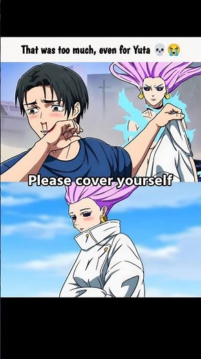 Even Yuta Couldn't Handle This 😂 | Yuta vs Uro Meme #JujutsuKaisen #JJKSeason3 #yutaokkotsu