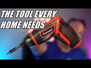 This Avid Power Electric Screwdriver Set is the perfect tool for every home!
