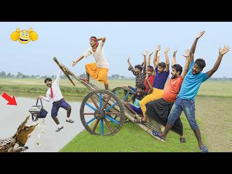 New top funny video 😅 Funniest Village Comedy Video Ep 653 By Bidik Fun Tv