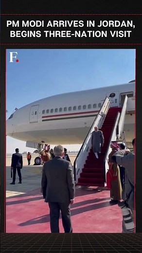 #FirstpostNews: PM Modi Begins Three-Nation Tour with Jordan Visit, Focus on Global South Ties| N18G
