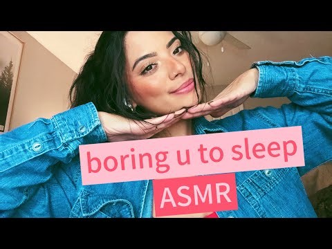🫩😴 boring u to sleep ASMR | countdown, explanations, personal attention 💤