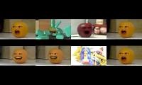 Mix of 8 videos from youtube : Annoying Orange SCARY SLOW-MO