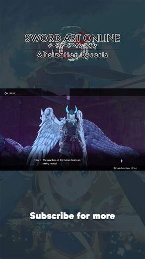 เดินในเมืองชั้น 80 เจอตอ 🕷⚔ | SWORD ART ONLINE Alicization Lycoris