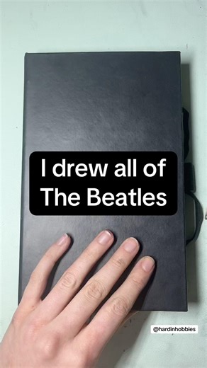 All of my #thebeatles drawings! #beatles #paulmccartney #johnlennon #georgeharrison #ringostarr