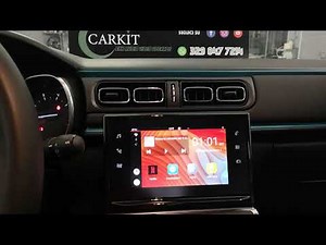 Citroen C3 integrazione Android menu Carplay & Android Auto Carkit
