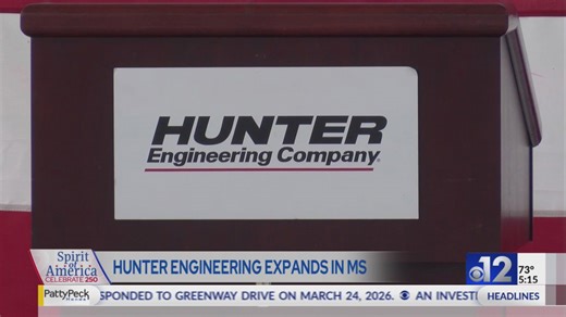 Hunter Engineering expands in Mississippi