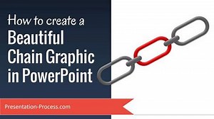 How to Draw PowerPoint Chain