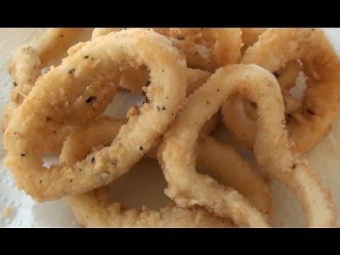 HOW TO MAKE CALAMARI - SALT AND PEPPER SQUID