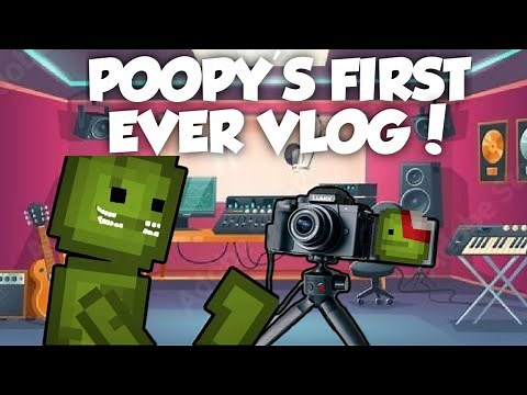 WHEN POOPY'S FIRST EVER YOUTUBE VLOG BECOMES VIRAL - MELONPLAYGROUND