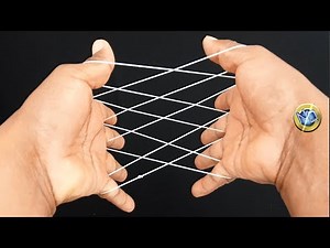 Learn in 4 minutes the figure of hammock - nets using rope | Step by step instructions