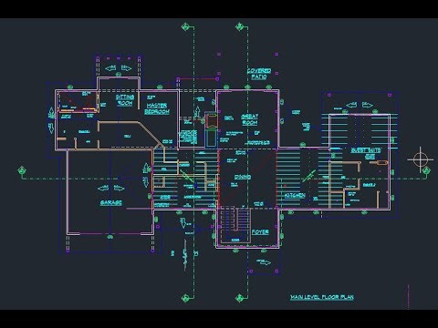 Lesson 01-AutoCAD Framing Plan (Part 1)