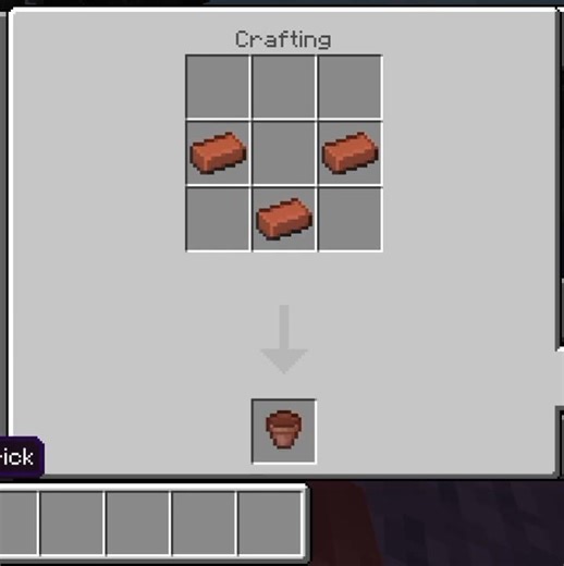 Flower Pot🌹#minecraft