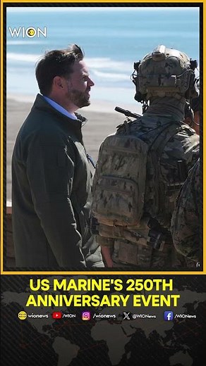 US VP JD Vance Attends Marine Corps Anniversary, Watches Live Fire Drills at Camp Pendleton | WION