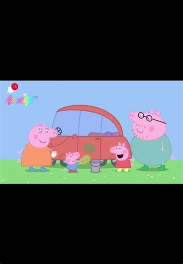 PEPPA PIG 🐖 CAR CLEANING