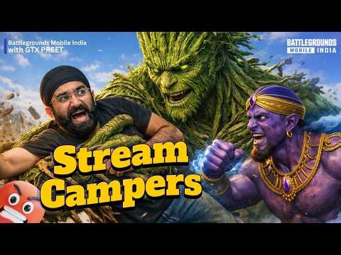 BGMI LIVE : 10000% NOOB LOBBY 😬 | PUBG x NEW UPDATE