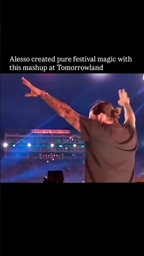 Alesso Just Delivered One of Tomorrowland’s Most Emotional Mainstage Moments 🌌🔥