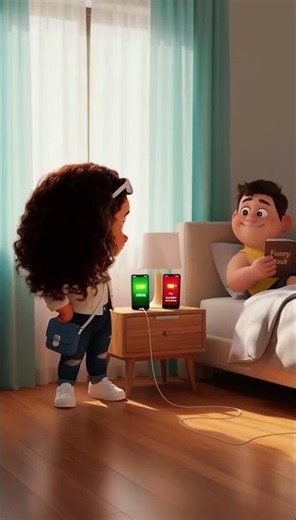 The 1% Battery Life Prank 😅 #couplecomedy #funnyclips