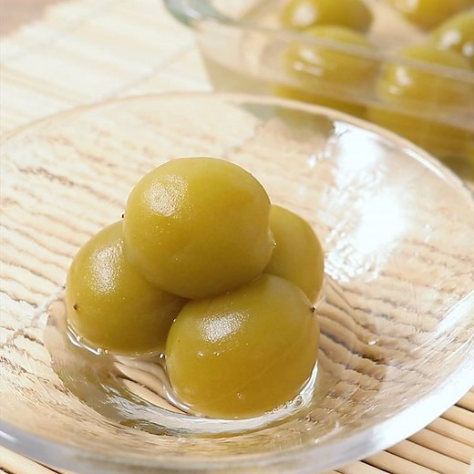 青梅で作る 甘露煮 作り方・レシピ | クラシル
