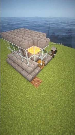 Minecraft Automatic Chicken Farm Build #minecraft #minecraftbuilding