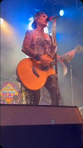 The other night in Düsseldorf… we sang Community Property with the crowd — and holy hell, they blew the roof off. 🙌❤️ Every word, every note, louder than the PA. We weren’t just performing — we were part of something bigger. Huge thanks to our brother Torsten Huber for lending me his badass Spider-Man guitar for the song. 🕷️🎸 It felt like rock ‘n’ roll met Marvel in the best possible way. From the bottom of our filthy, glitter-covered hearts — danke, Germany. You remind us why we do this. 🤘�