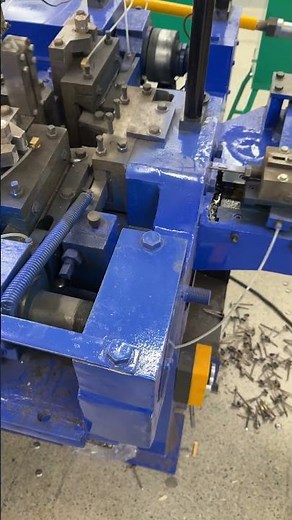 Automatic roofing nail making machine #roofingnail #machine