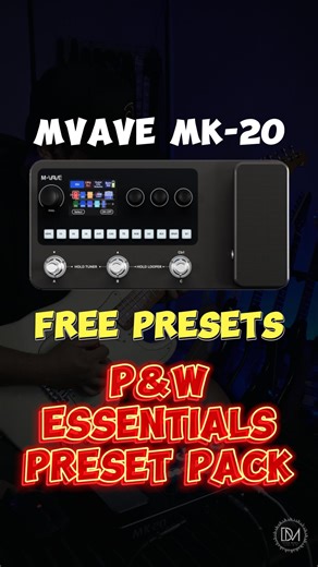 MVAVE MK 20 | FREE PRESETS | PRAISE & WORSHIP PRESET PACK #fypシ #freepresets #worship #mvave #fermata | Diioo