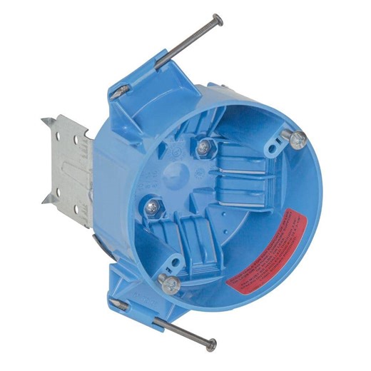Reviews for Carlon 1-Gang 4 in. 20 cu. in. New Work Fan Rated Electrical Ceiling Box with Captive Nails (B520A-CFB) | Pg 2 - The Home Depot