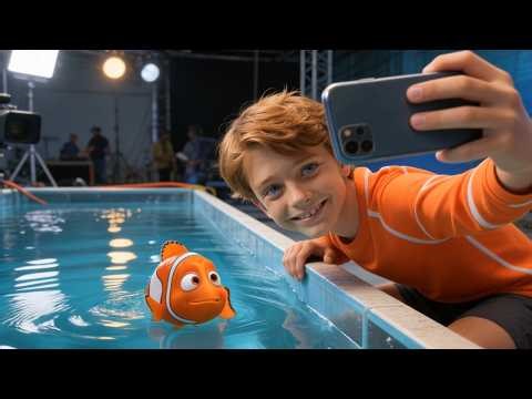 What If Finding Nemo Was Real? 🐠 Live-Action Characters on a Movie Set