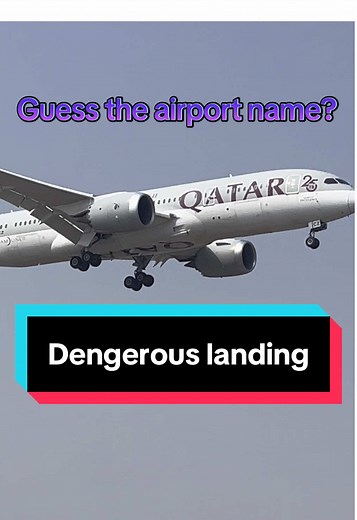 Please don’t review my video TikTok team😡Guess the airport name? #creatorsearchinsights #qatarairways #landing #foryou #npl2054 #npl #goviral #1billionviews #aviation #uk #france #japan