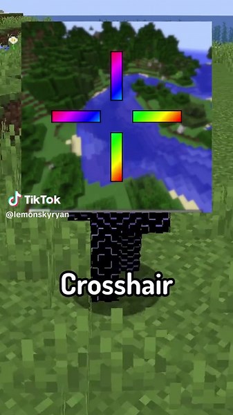 Mini Mod Reviews - Custom Crosshair Mod #mcyt#minecraft#minecraftmemes#moddedminecraft#youtube#gaming#fyp