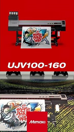Mimaki UJV100-160 UV-LED-Rollendrucker