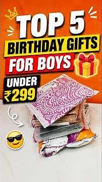 Top 5 Best Birthday Gifts for Boys Under ₹299 🎁 | Meesho Gift Ideas 2026 | Budget Gift Review