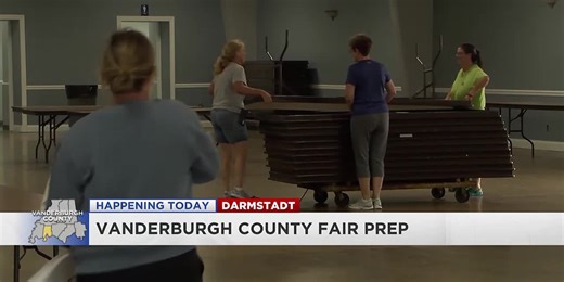 Vanderburgh County Fair preparations underway