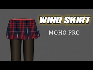 Create and animate a skirt in Moho - Anime Studio