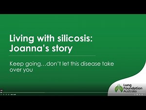 Living with silicosis Joanna's story