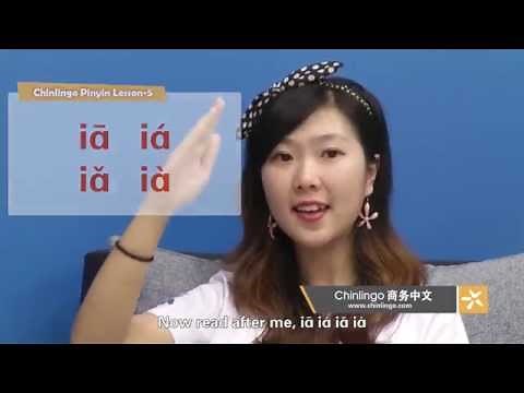 Chinlingo Pinyin: Lesson 5 -- ia, iao, ian, iang, iu, ie