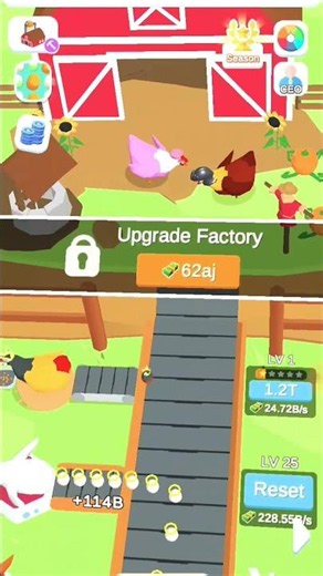 My Idle Egg Factory Gameplay! Online game