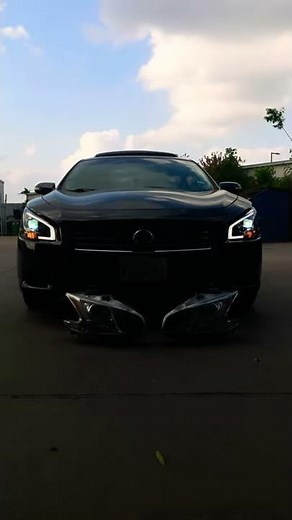 09-14 Nissan Maxima Headlight upgrade w/ DRL strip