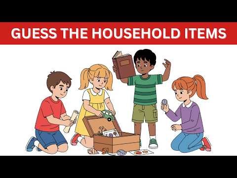 Household Items Quiz for Kids | Fun Learning Games with Everyday Objects! 🏠✨ | WonderKids