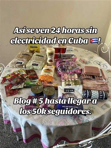 Así se ven 24 horas sin electricidad en Cuba 🇨🇺! Blog # 5 hasta llegar a los 50k seguidores.#cuba #blog #viral #24h #sinelectricidad