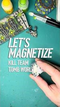 Magnetizing Kill Team Tomb World Terrain