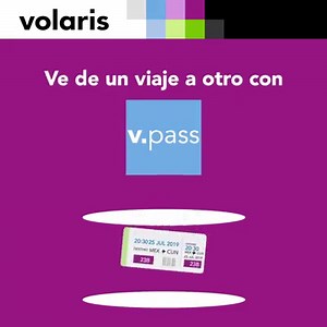 Si te unes a v.pass nunca dejarás de viajar, 🔄🖼️ tu suscripción te permite hacerlo una vez al mes pagando solo impuestos. http://bit.ly/30ERlXy | Volaris